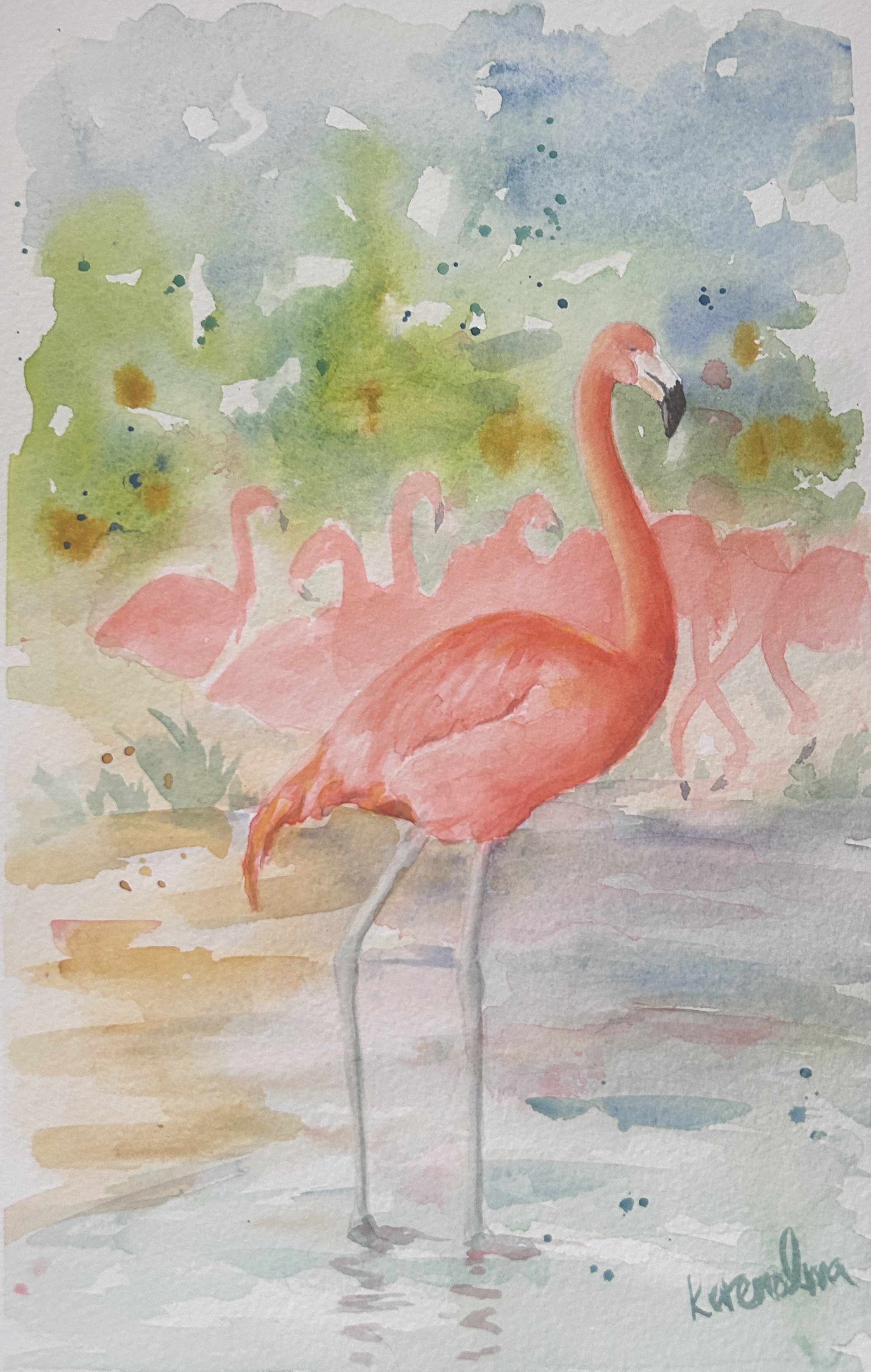Wading